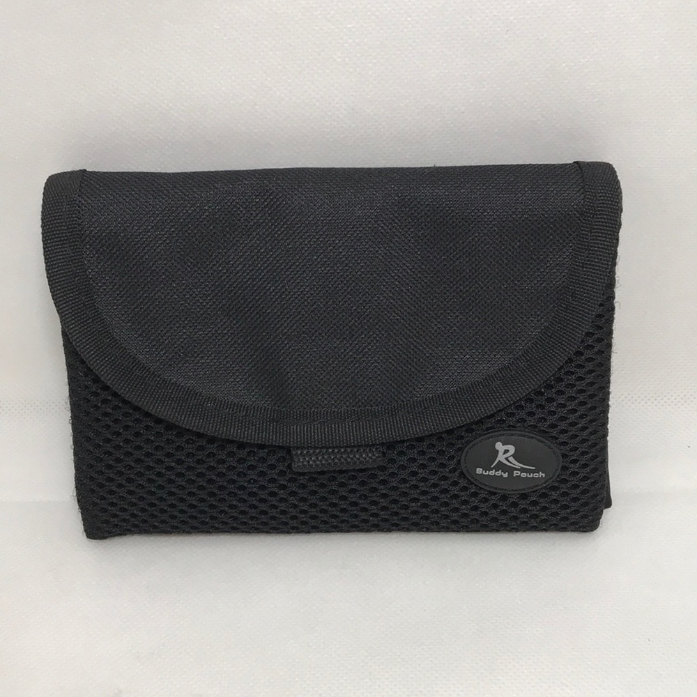 Buddy Pouch Brand Black Magnetic Running Walking Bag